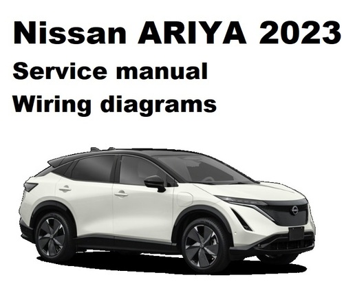 Product picture Nissan Ariya FE0 2023 ONLINE Service manual, wiring diagrams